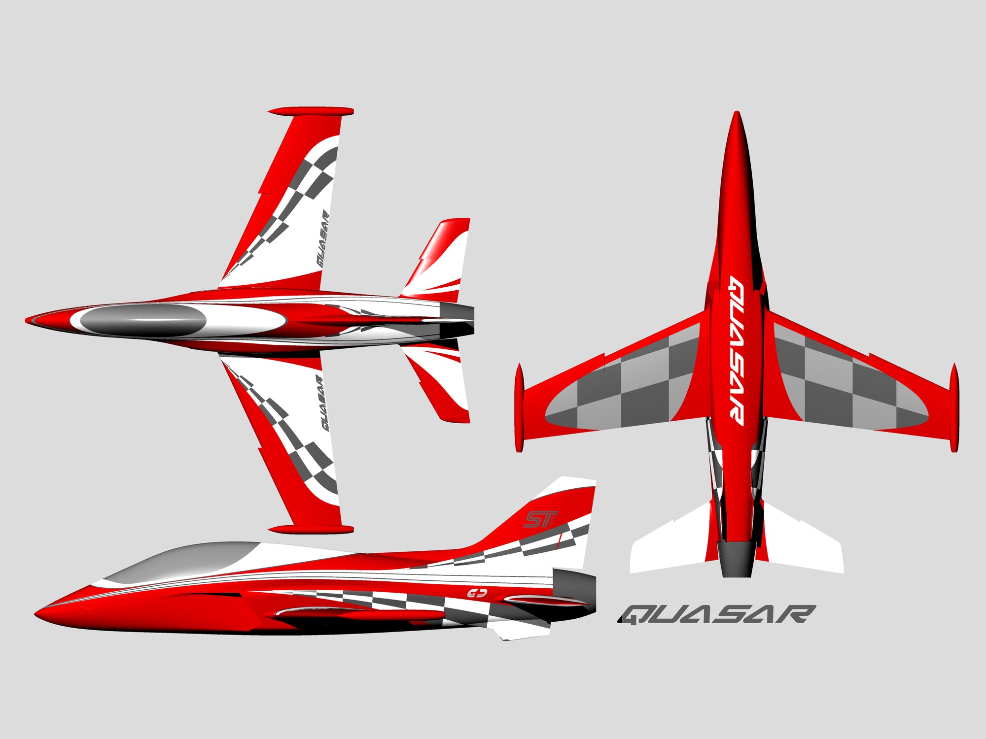 Quasar Racer Red