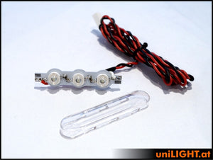 12mm BAR Strobe light, 8Wx3, T-Fuse