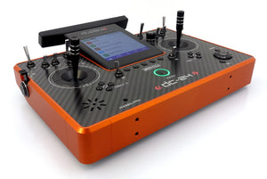 Jeti Duplex DC-24G2 2.4GHz/900MHz NG Carbon Line ORANGE ANODIZED