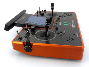 Jeti Duplex DC-24G2 2.4GHz/900MHz NG Carbon Line ORANGE ANODIZED