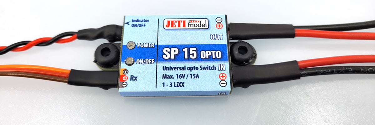 Jeti Electronic Switch SP 15 Opto
