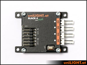 uniLIGHT 4-channel, BLACK.4 PLUS