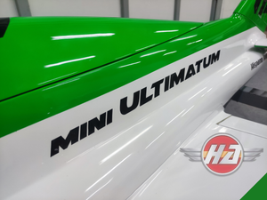 Mini ULTIMATUM 1.5m FLOURESENT GREEN Sport Scheme by HA