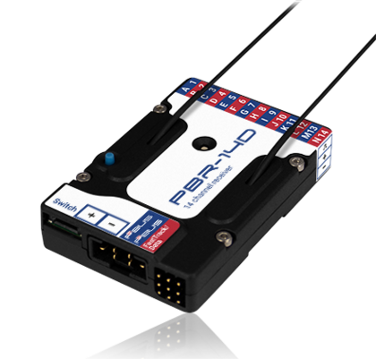 PBR-14D (14 Channel 2.4GHz Receiver) - www.AeroPanda.com