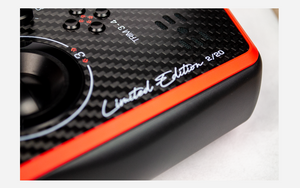Jeti Duplex DS-24G2 2.4GHz/900MHz NG Carbon Line AEROPANDA SPECIAL EDITION - ORANGE CERAKOTE w/REX 12 ASSIST and Aluminum case