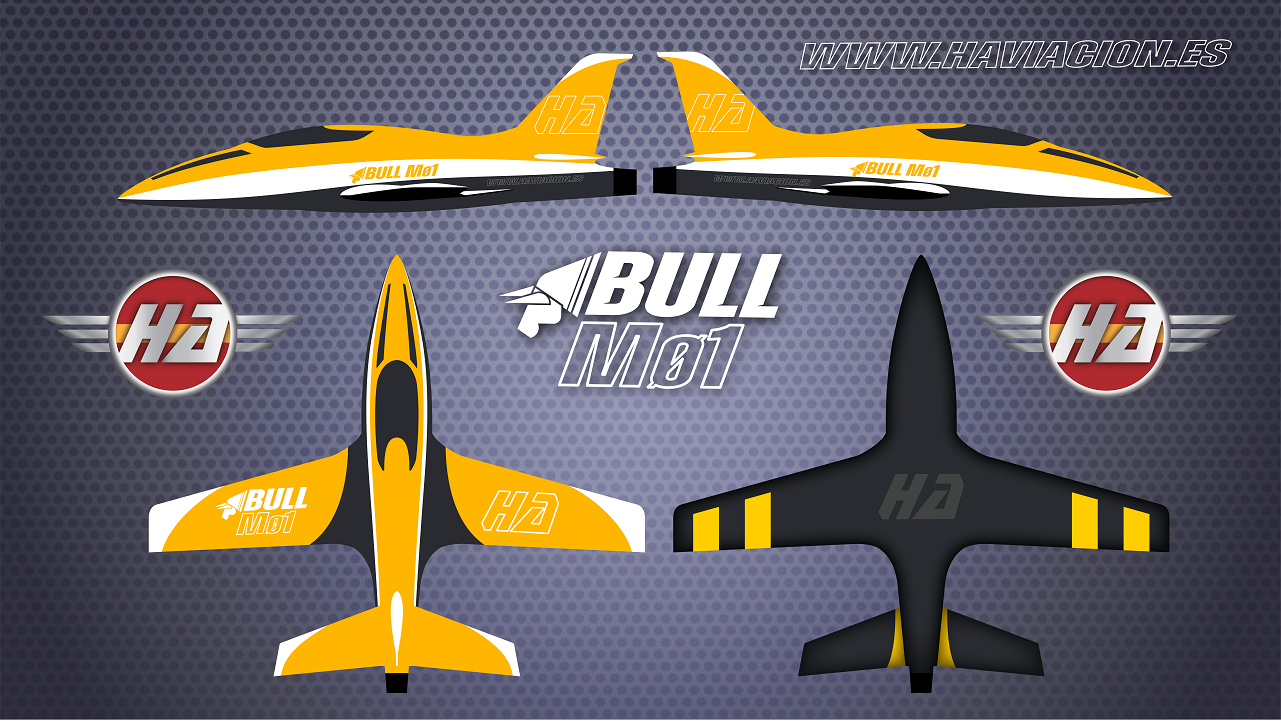 Hispano Aviation BULL Mø1 2.6m YELLOW SCHEME
