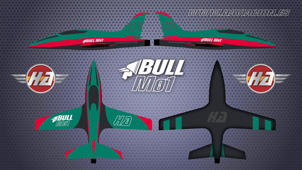 Hispano Aviation BULL Mø1 2.6m GREEN SCHEME