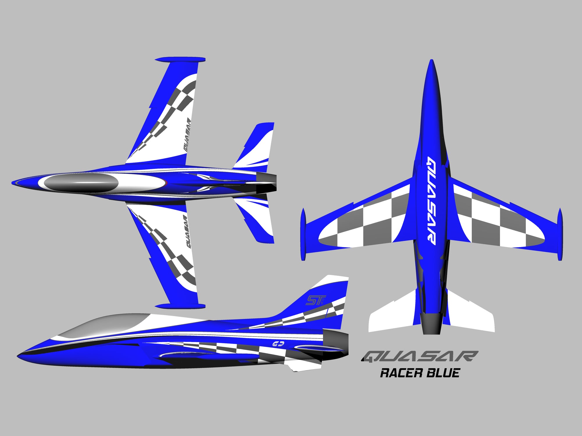 Quasar Racer BLUE