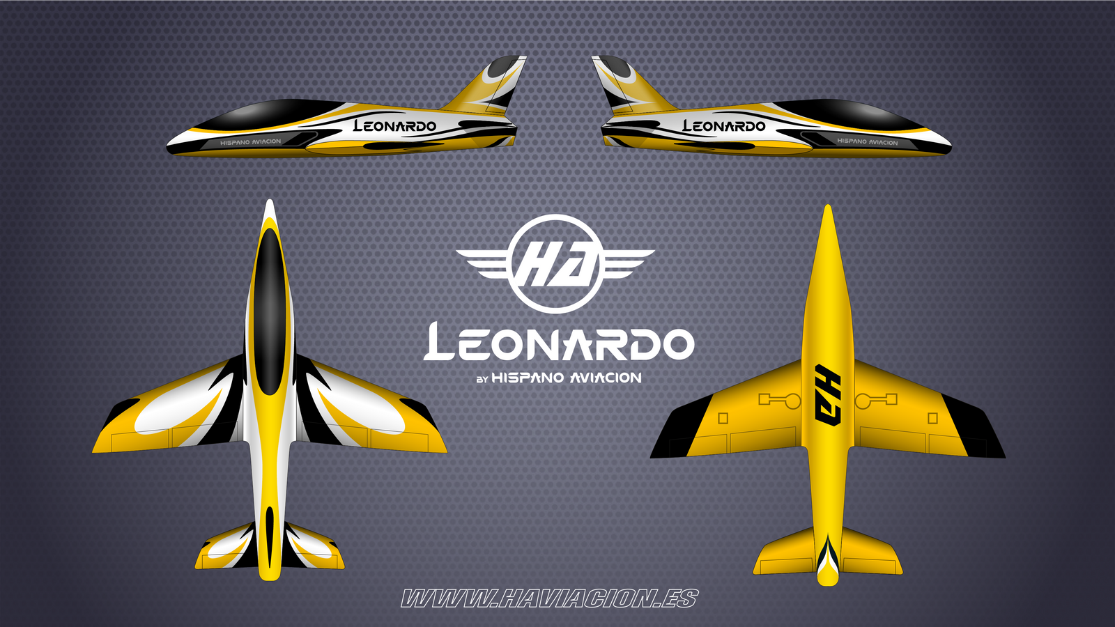LEONARDO 4M YELLOW Sport Scheme by HA