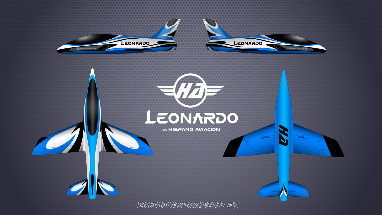 LEONARDO 3M Blue Sport Scheme by HA