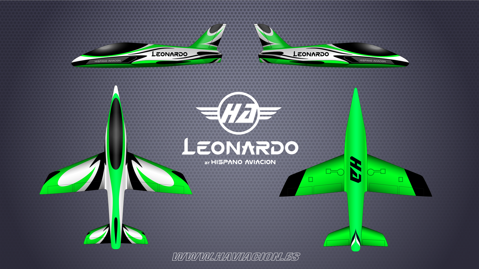LEONARDO 4M Green Sport Scheme by HA