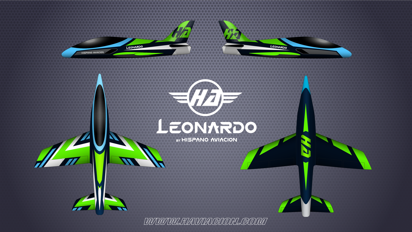 LEONARDO 4M Dark GREEN Scheme by HA
