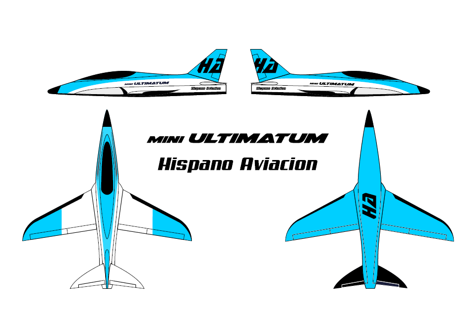 Mini ULTIMATUM 1.5m BLUE Sport Scheme by HA