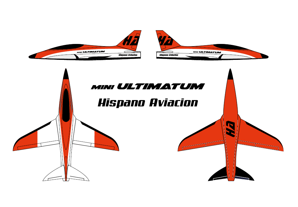 Mini ULTIMATUM 1.5m ORANGE Sport Scheme by HA