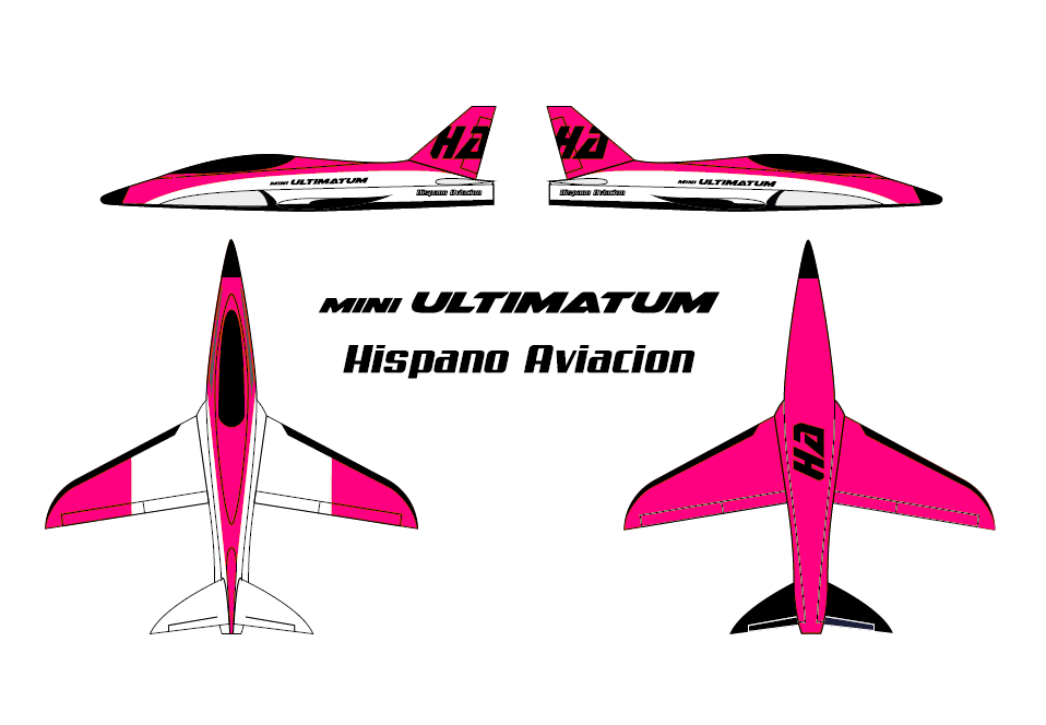 Mini ULTIMATUM 1.5m PINK Sport Scheme by HA