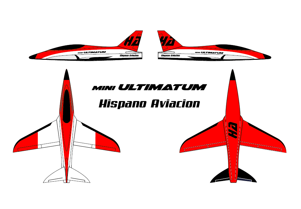Mini ULTIMATUM 1.5m RED Sport Scheme by HA