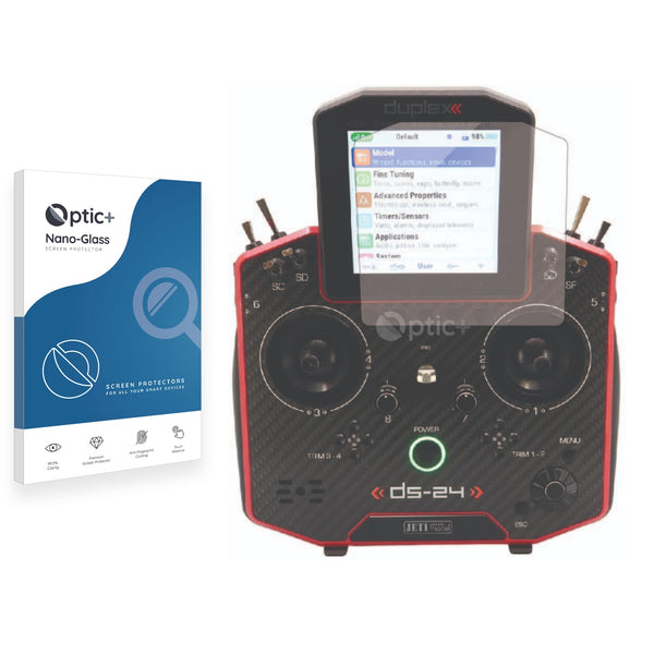 Optic+ Nano Glass Screen Protector for Jeti Duplex DS-24 G2