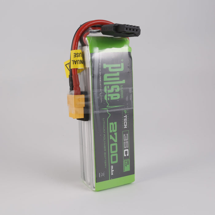 Pulse 2700mah 35C 11.1V 3S P-Tech Lipo Battery - XT60 Connector