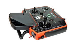 Jeti Duplex DS-24G2 2.4GHz/900MHz NG Carbon Line AEROPANDA SPECIAL EDITION - ORANGE CERAKOTE w/REX 12 ASSIST and Aluminum case