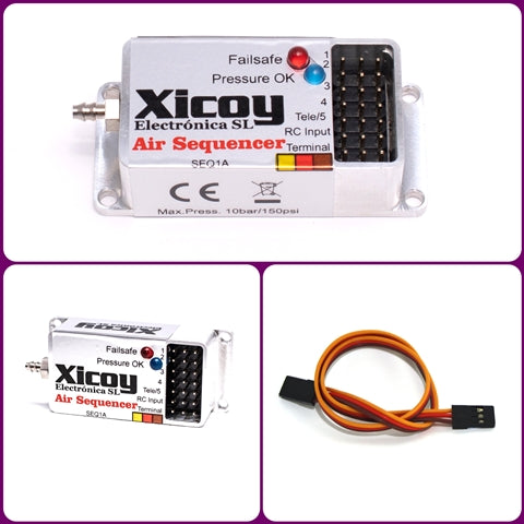 XICOY Sequencer and pressure failsafe for air landing gear
