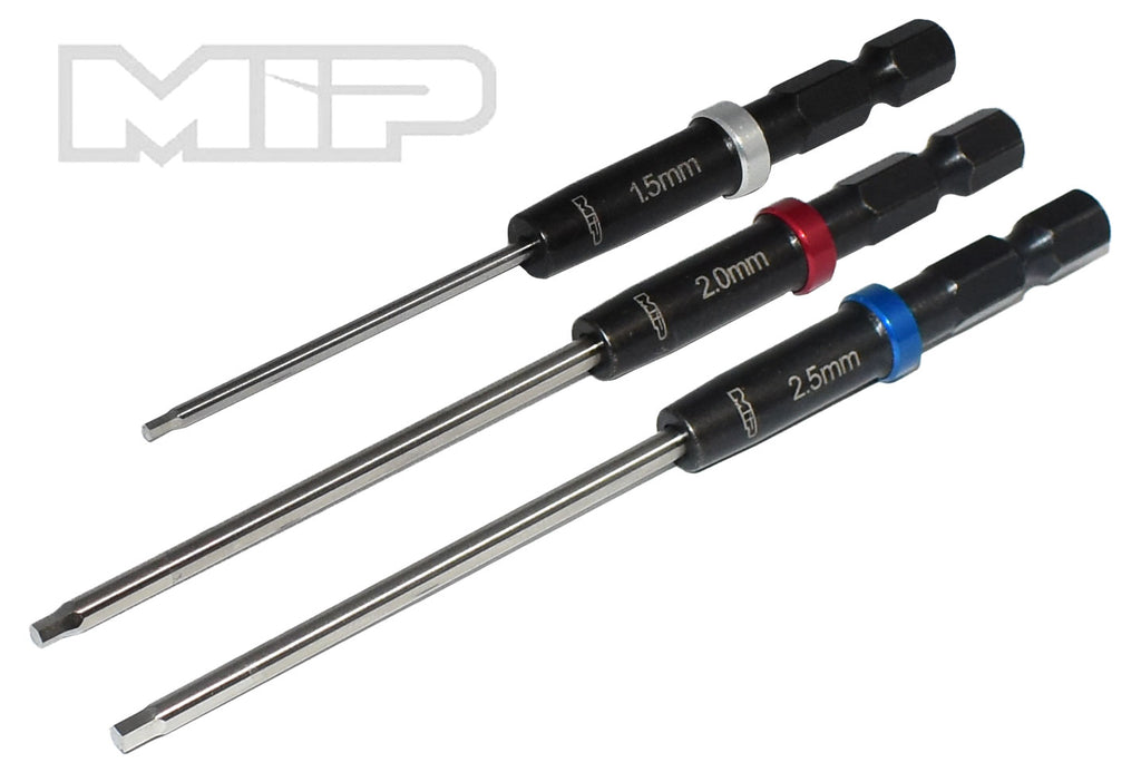 #9612 - MIP Speed Tip™ Hex Driver Wrench Set Gen 2, Metric (3), 1.5mm, 2.0mm, & 2.5mm