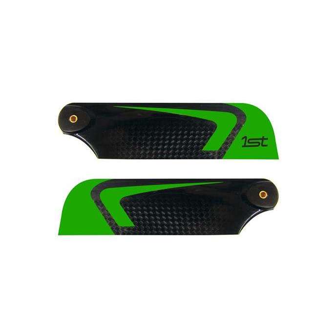 1st Tail Blades CFK 105mm CP (GREEN)