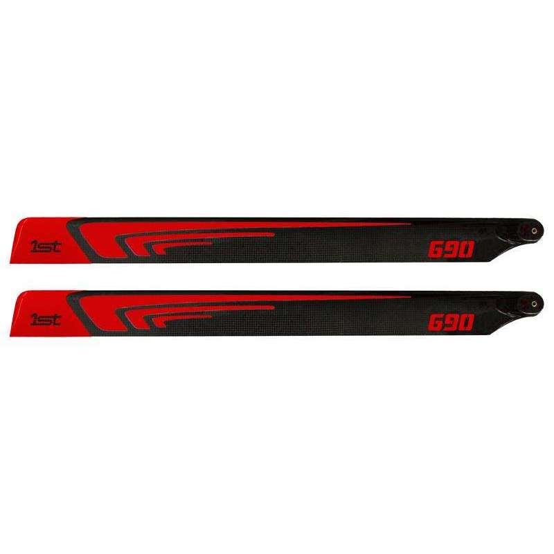 1st Main Blades CFK 690mm FBL (Red)