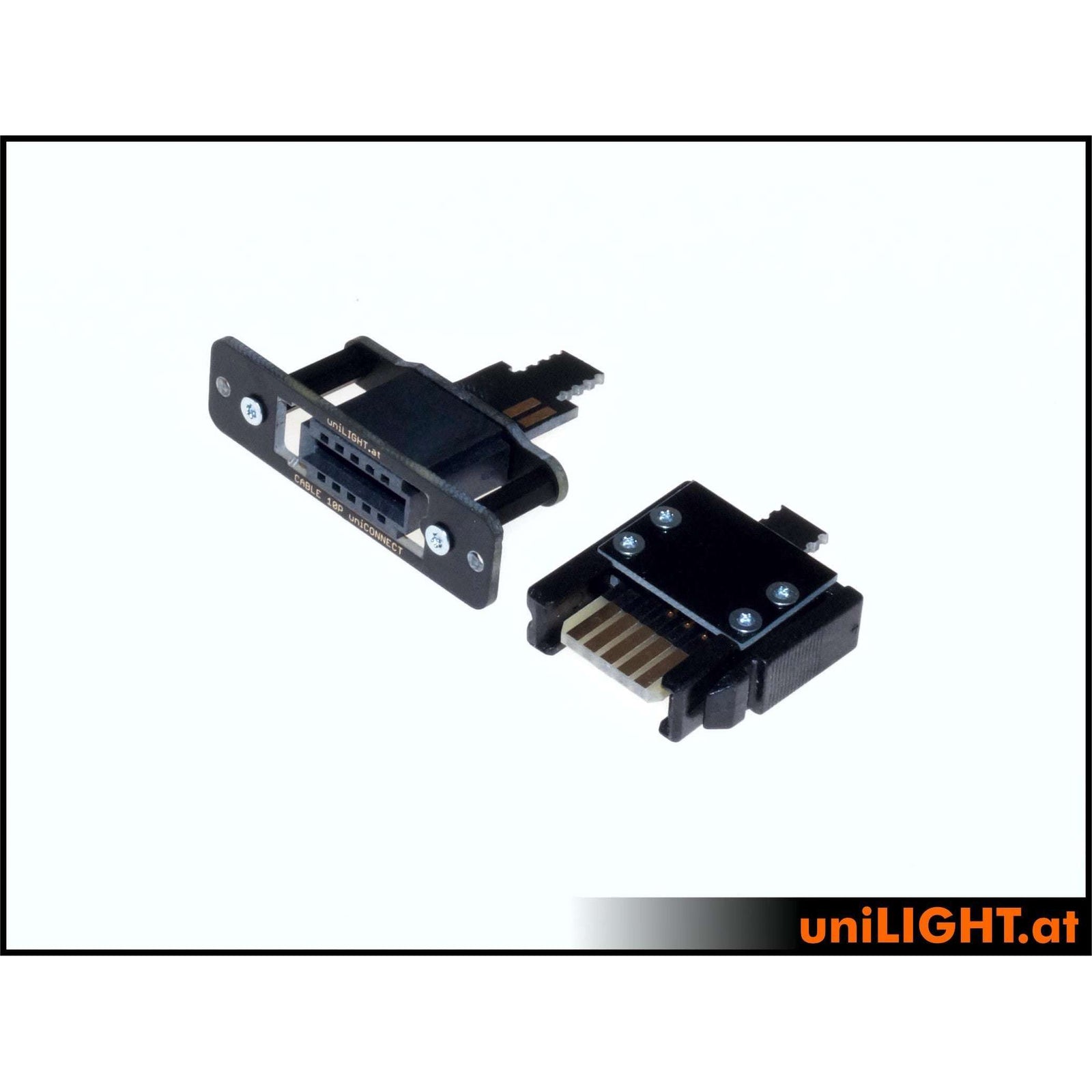 Locking cable connection, 3 primary 4 secondary pins