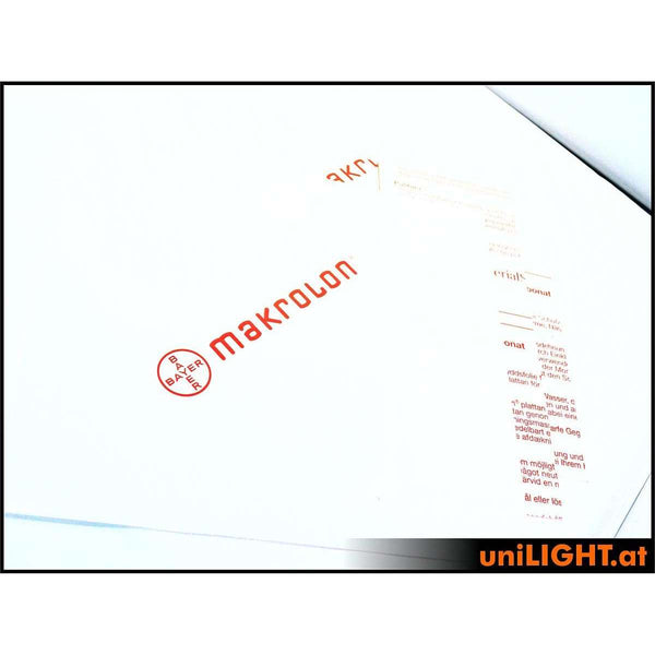 Makrolon for drawing 1.0mm - www.AeroPanda.com