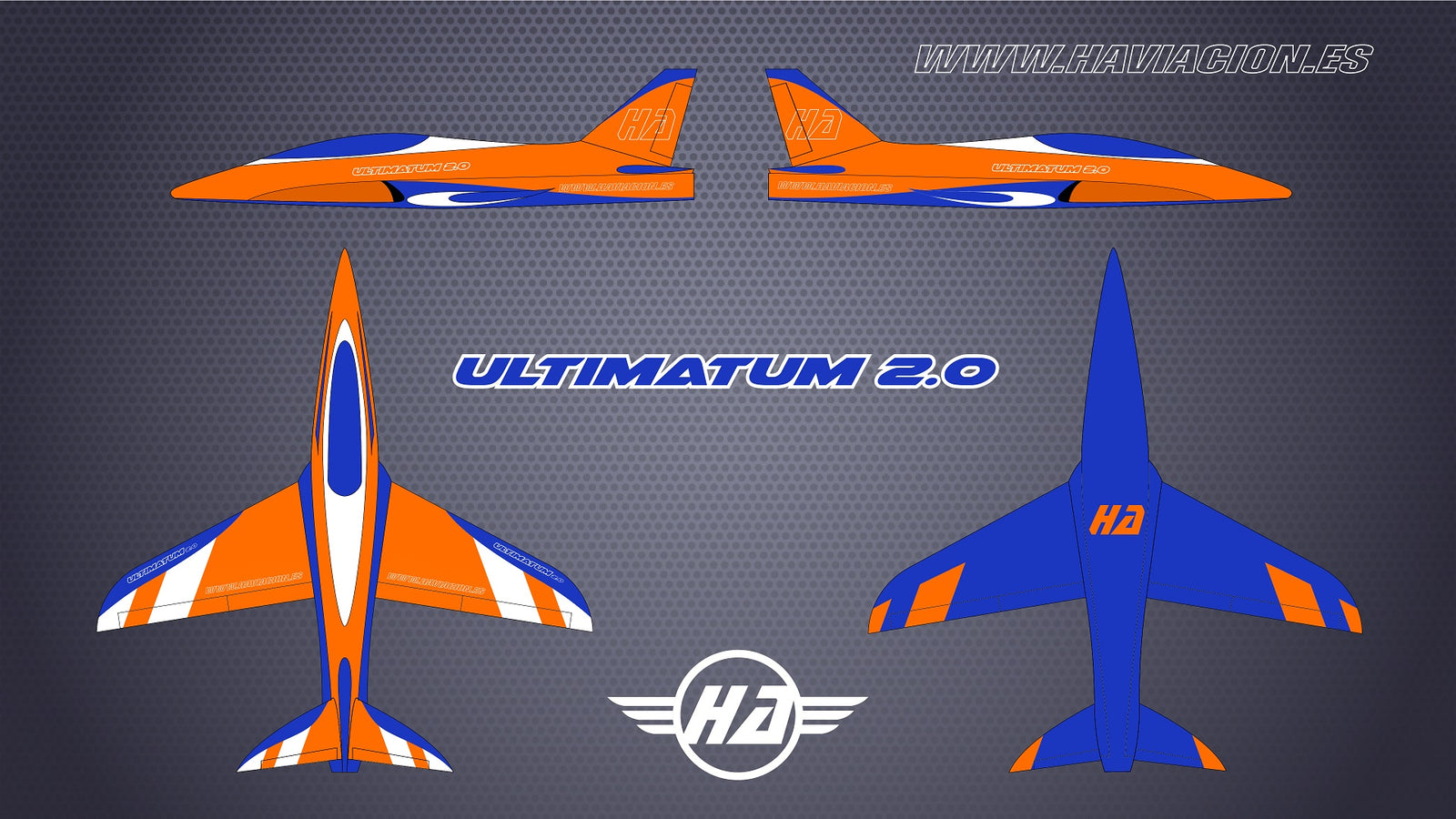 ULTIMATUM 2.0 (U2) ORANGE/BLUE