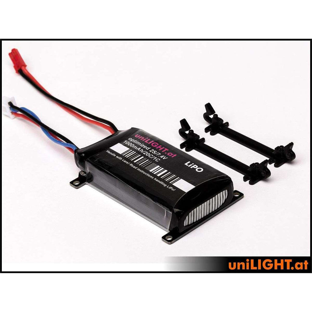 uniLIGHT Black-Series 2S/1000mAh