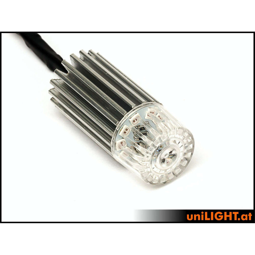 19mm ROUND Navigation Light, 8Wx2, T-Fuse