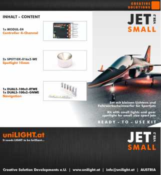 UniLIGHT JET-Small lighting set, v3
