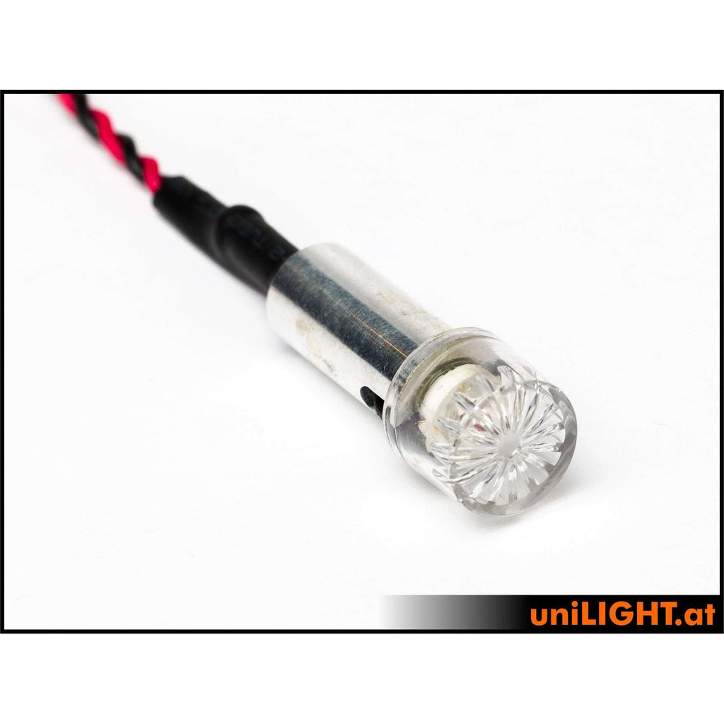 13mm SLIM Strobe Light, 4W, SHORT