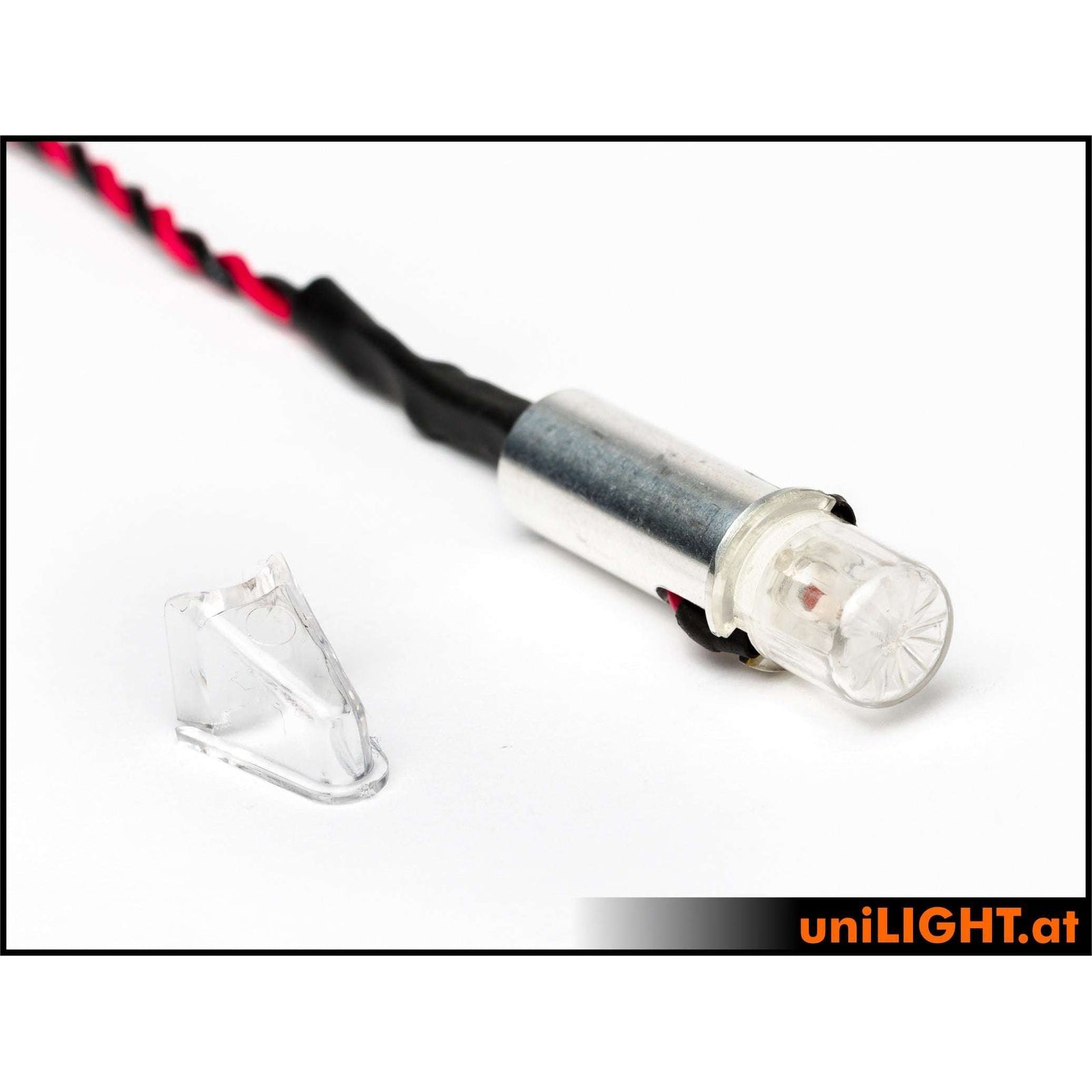 10mm SLIM Strobe Light, 4W, SHORT