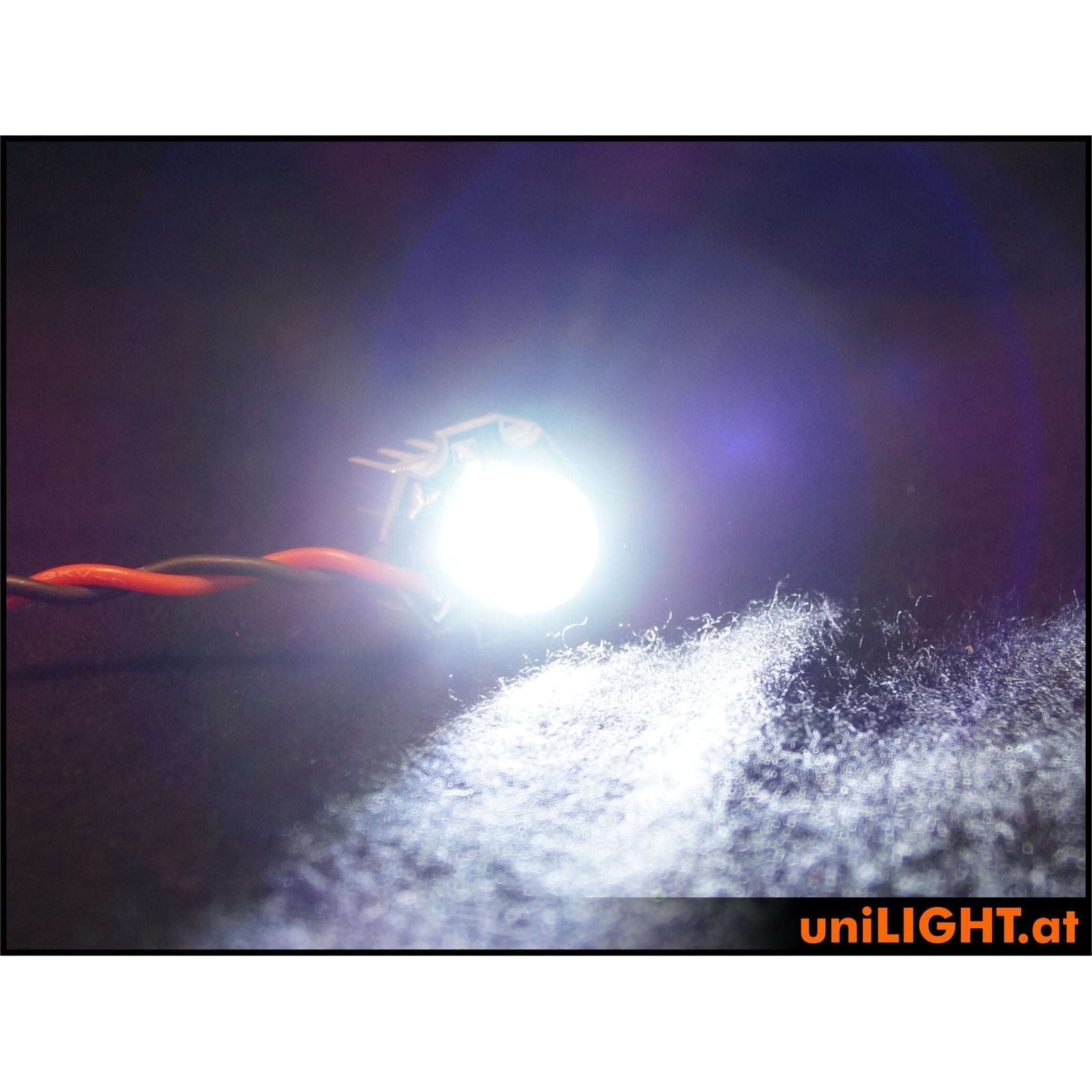 12mm Alu-Spotlight, 4W, SHORT