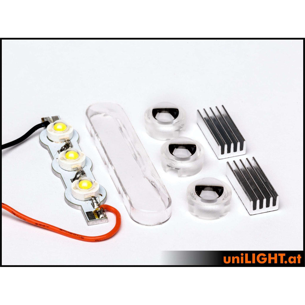 13mm ECO-Spotlight for Parachute, 3x6W