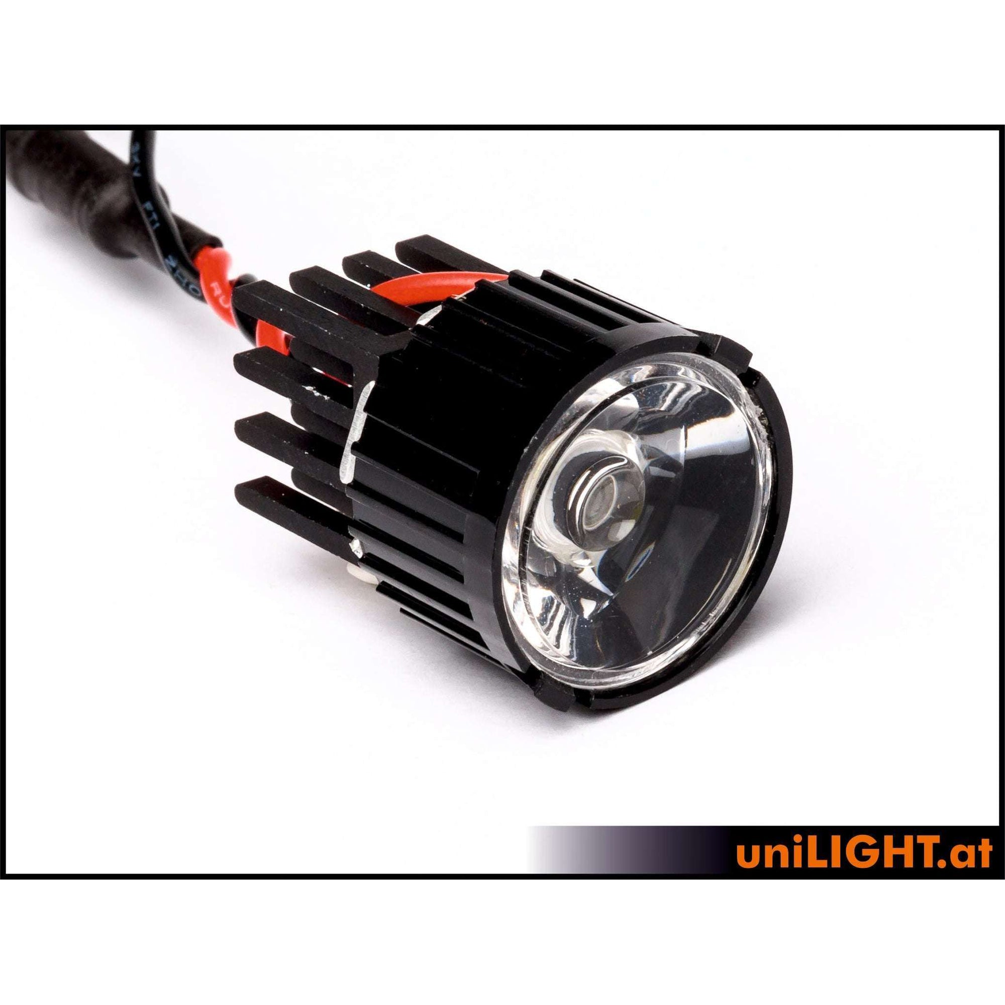 22mm ECO-Spotlight with lens, 8W, T-FUSE