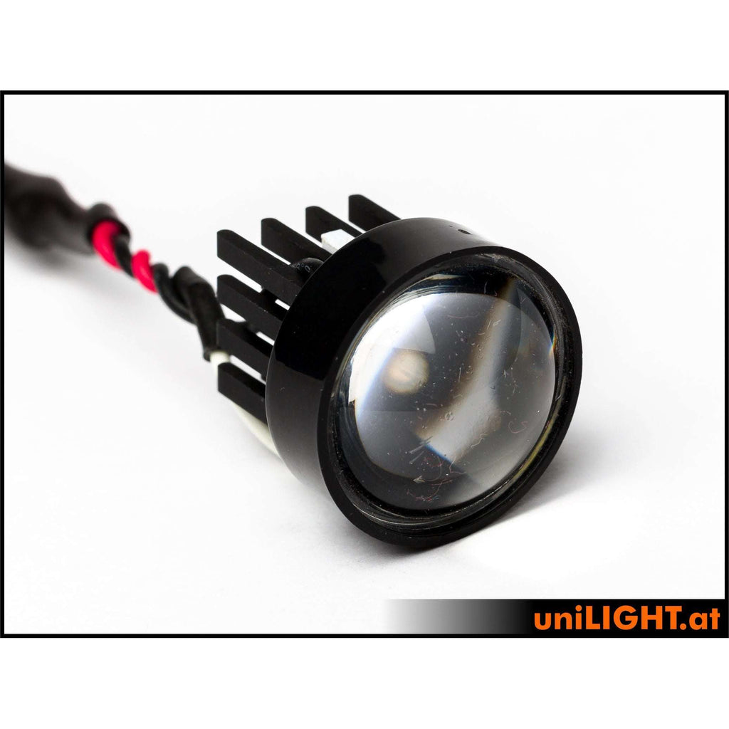 25mm ECO-Spotlight, convex 60°, 8W, T-FUSE