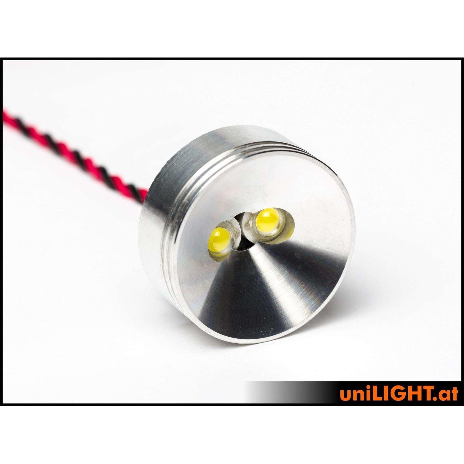 30mm Alu-Spotlight, 4Wx2