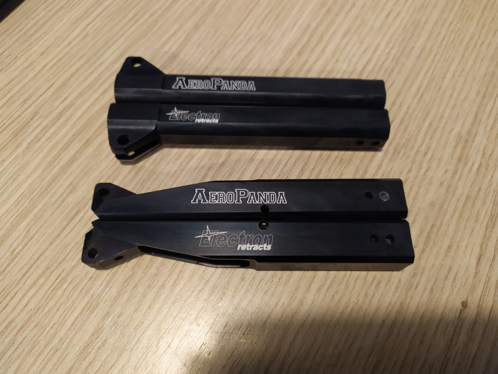 Electron retracts combo set for Hispano Aviacion LEONARDO 3M