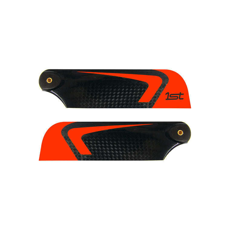 1st Tail Blades CFK 105mm CP (Orange)