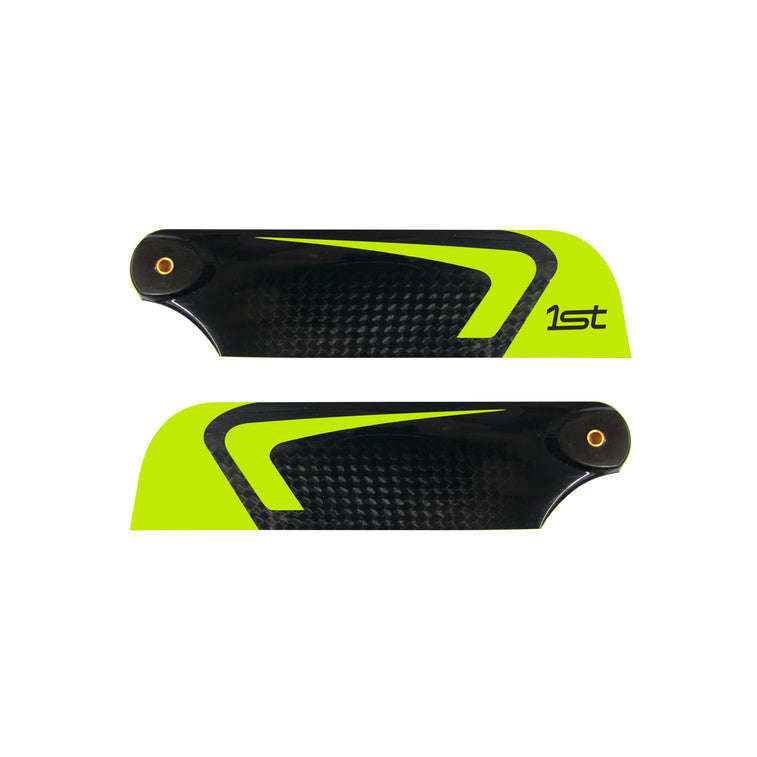 1st Tail Blades CFK 105mm CP (Yellow)