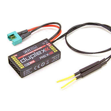 Jeti Duplex EX R12 REX EPC 2.4GHz Receiver w/Telemetry - www