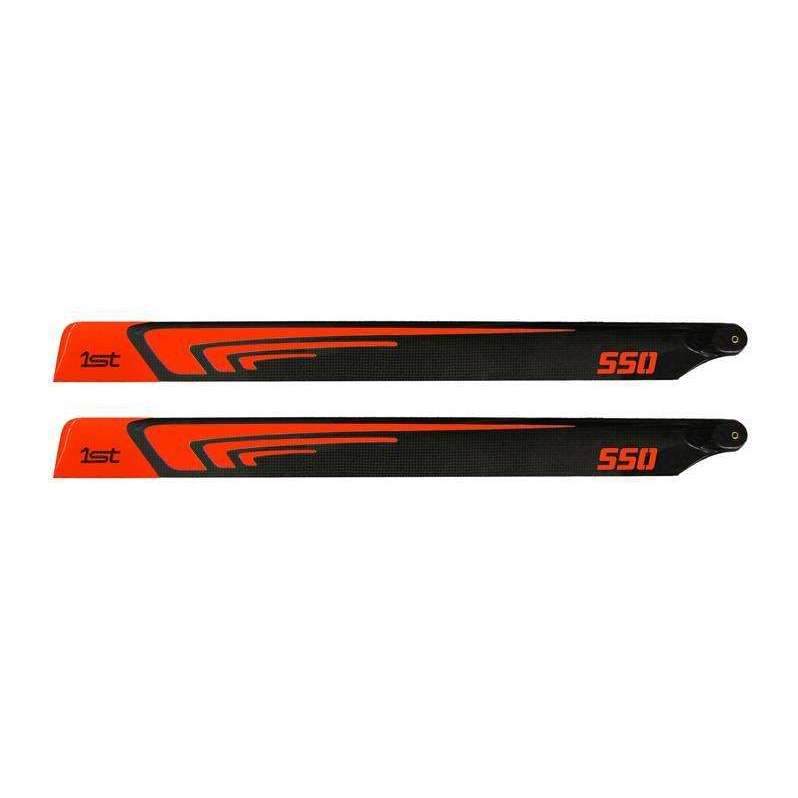 1st Main Blades CFK 550mm FBL (Orange)