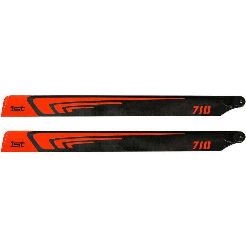 1st rotor blades CFK 710mm FBL (orange)