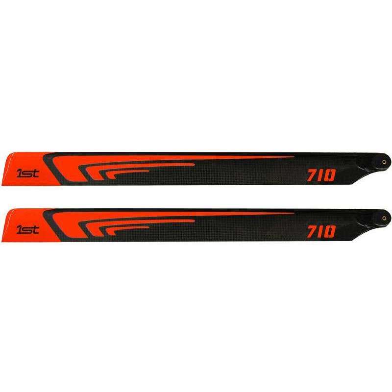 1st rotor blades CFK 710mm FBL (orange)