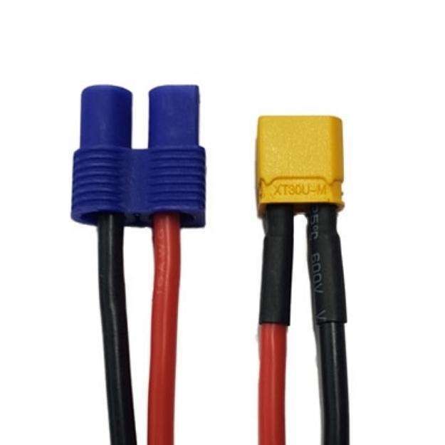 AR GENUINE AMASS XT30 TO EC3 LEADS