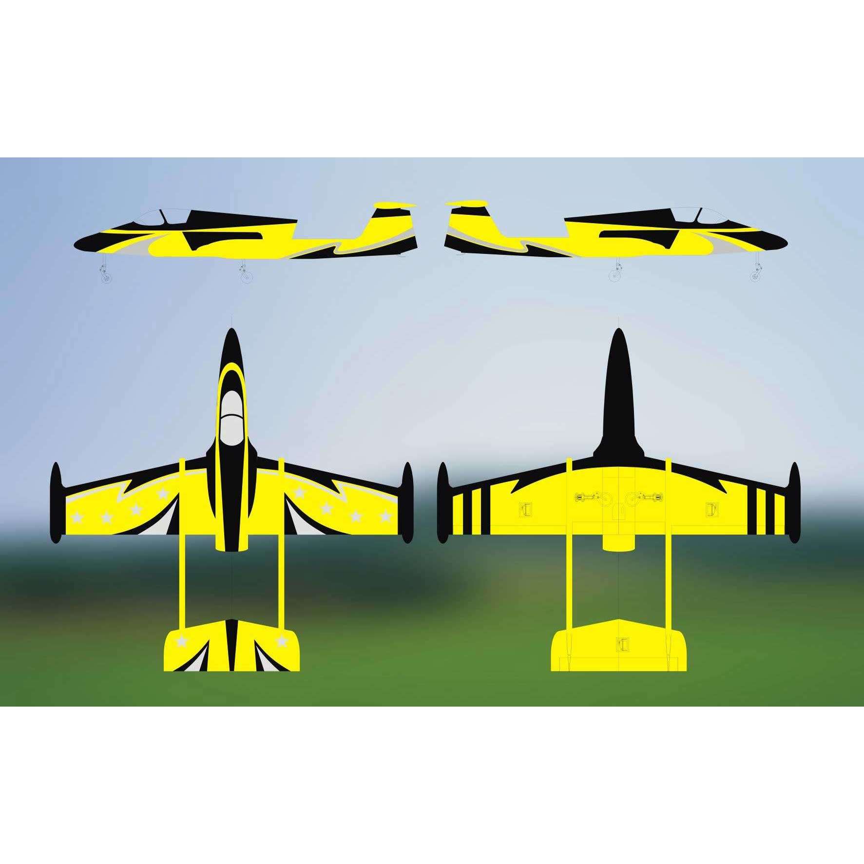 Boomerang Sprint V2 Yellow and Black