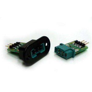 Emcotec MPX connector with pin strip, plug & socket